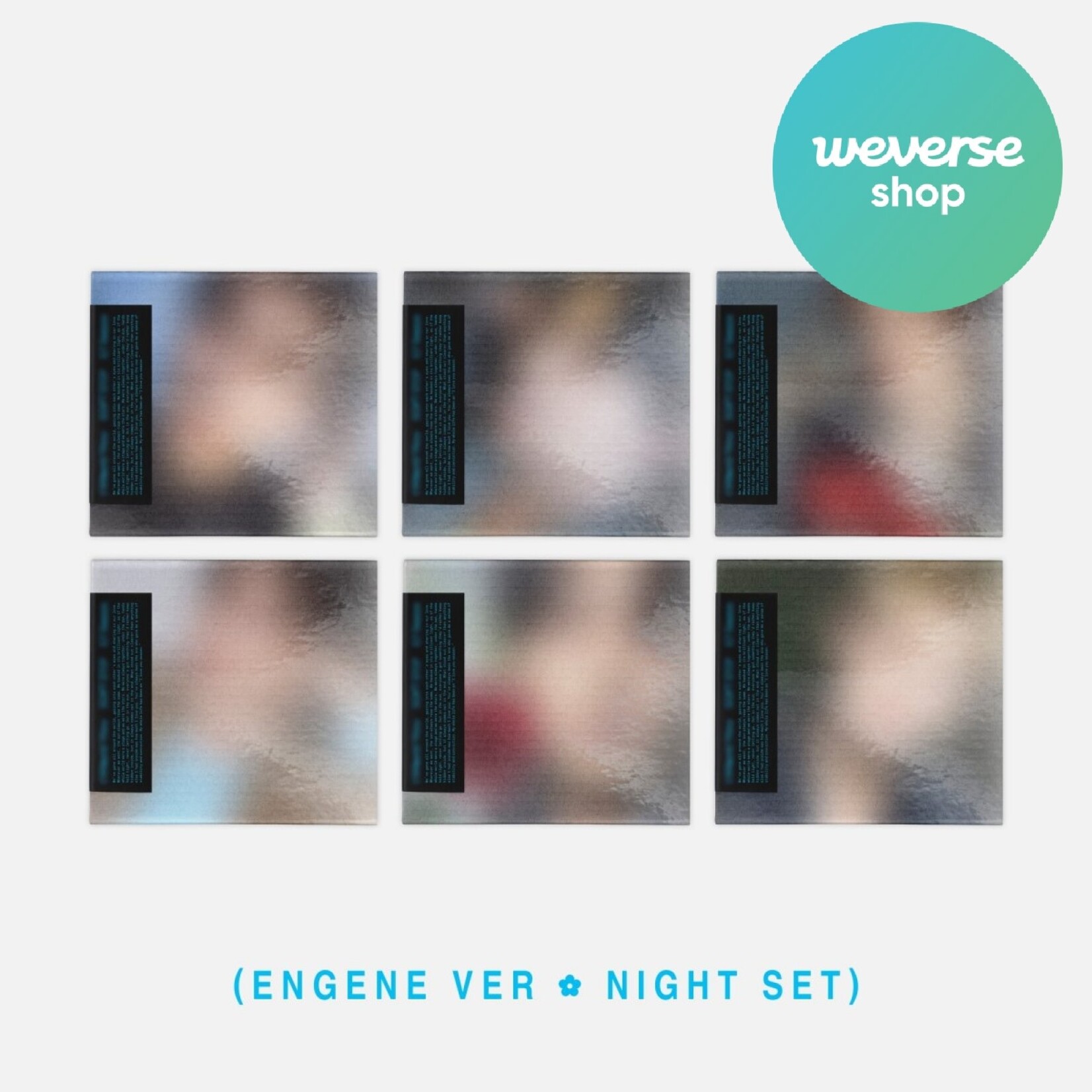Enhypen ENHYPEN - [THE SIN : PARALLEL WORLD] (ENGENE ver.) (NIGHT Ver.) + Weverse Gift (WS)