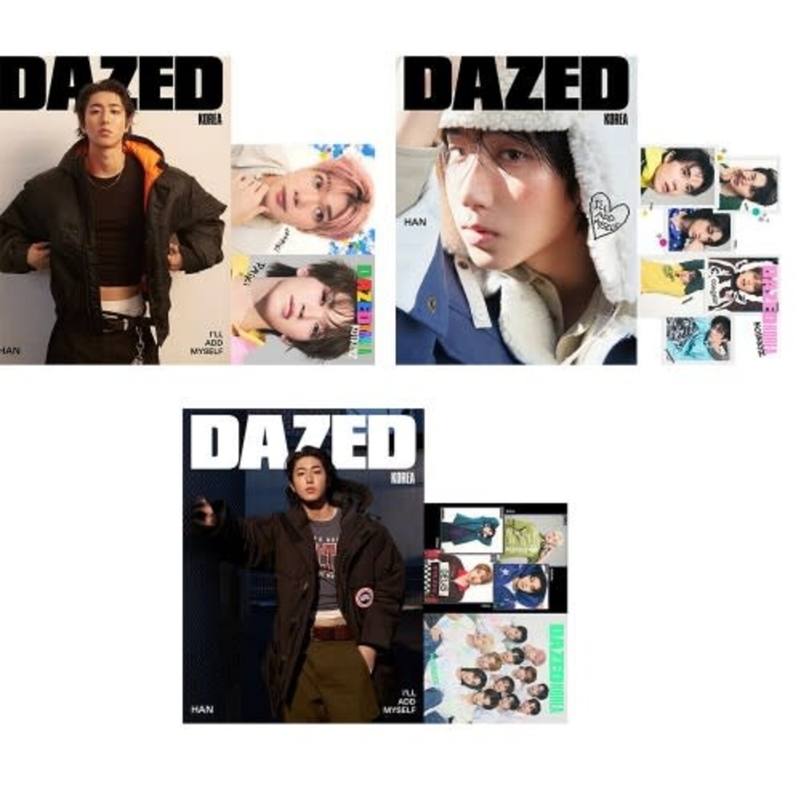 Stray Kids HAN (Stray Kids) - 2026 Winter Edition [DAZED] (BONUS BOOK : KO1KEYZ)