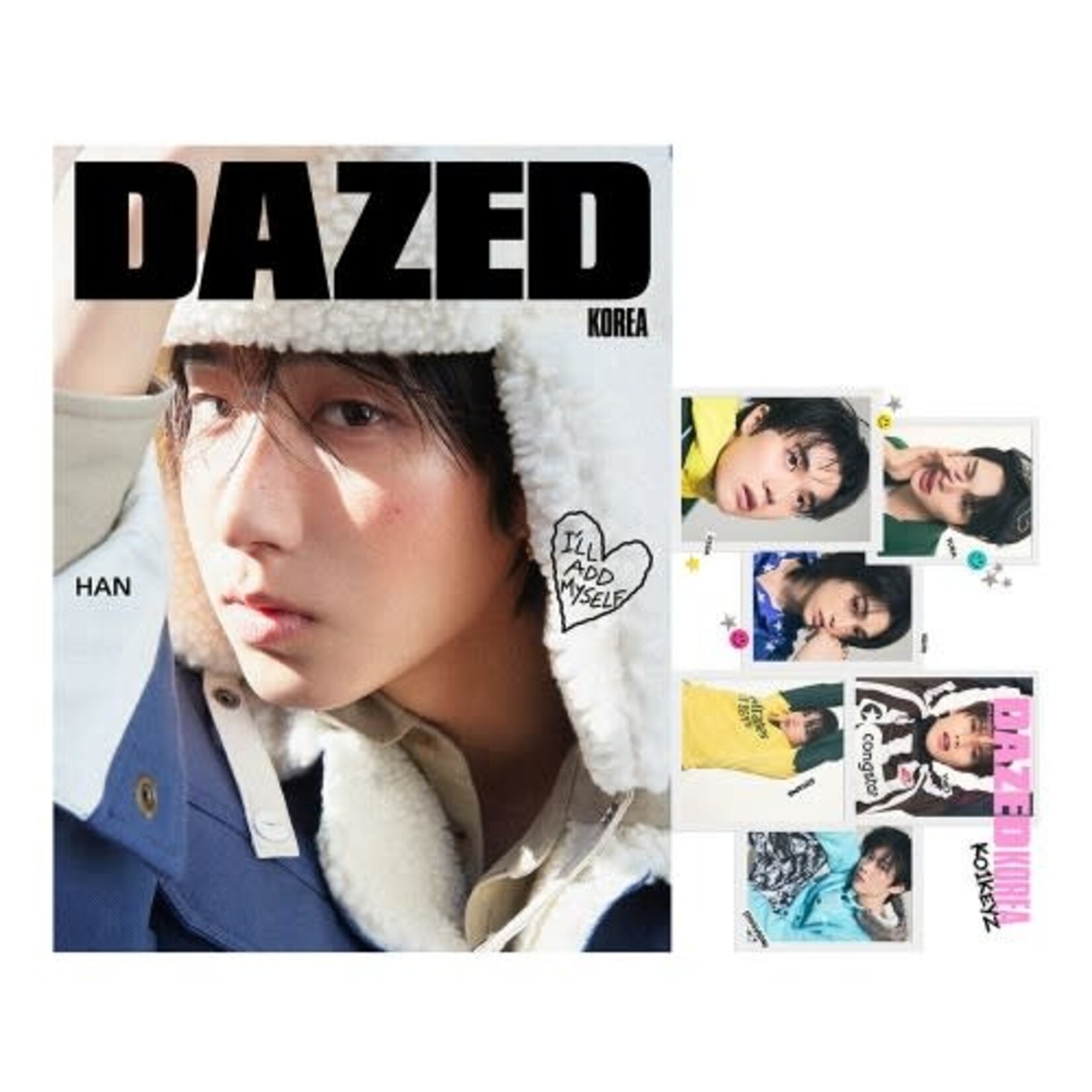 Stray Kids HAN (Stray Kids) - 2026 Winter Edition [DAZED] (BONUS BOOK : KO1KEYZ)