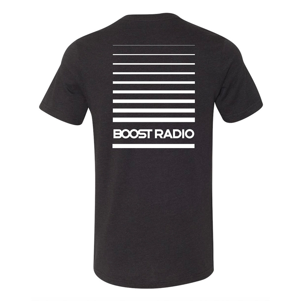 Bella Canvas BOOST RADIO Black & White Shirt