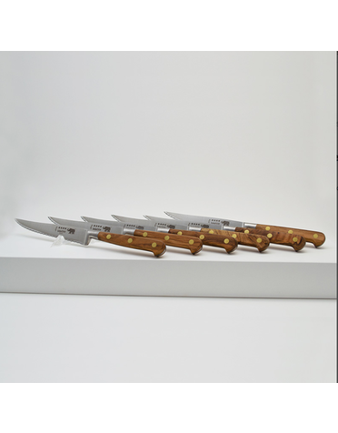 Sabatier ORD: Sabatier Steak Knife Microtooth Olivewood