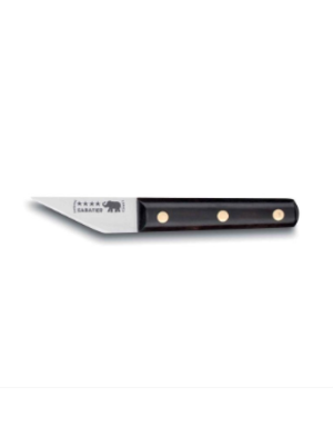 Sabatier Sabatier Leather Cutting Knife Double Bevel Ebony Hndl