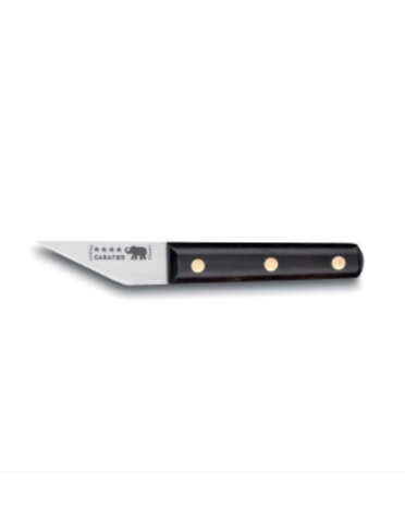 Sabatier Sabatier Leather Cutting Knife Double Bevel Ebony Hndl