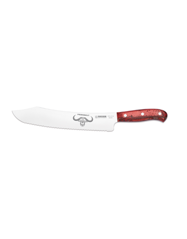 Giesser Premium Serrated Carving Red 250mm