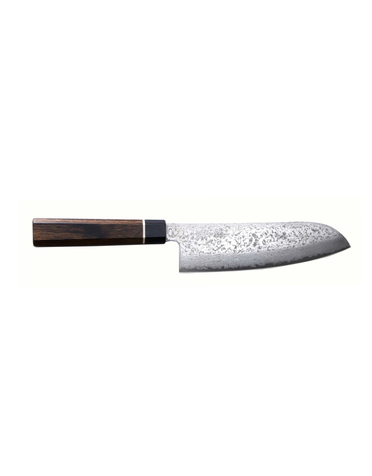 Suncraft Senzo Black Damascus Santoku 167mm