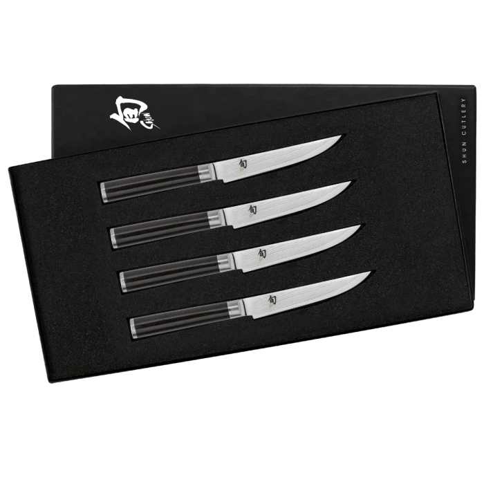 Shun Classic 4 Pc Steak Knife Set 4.75" 121mm