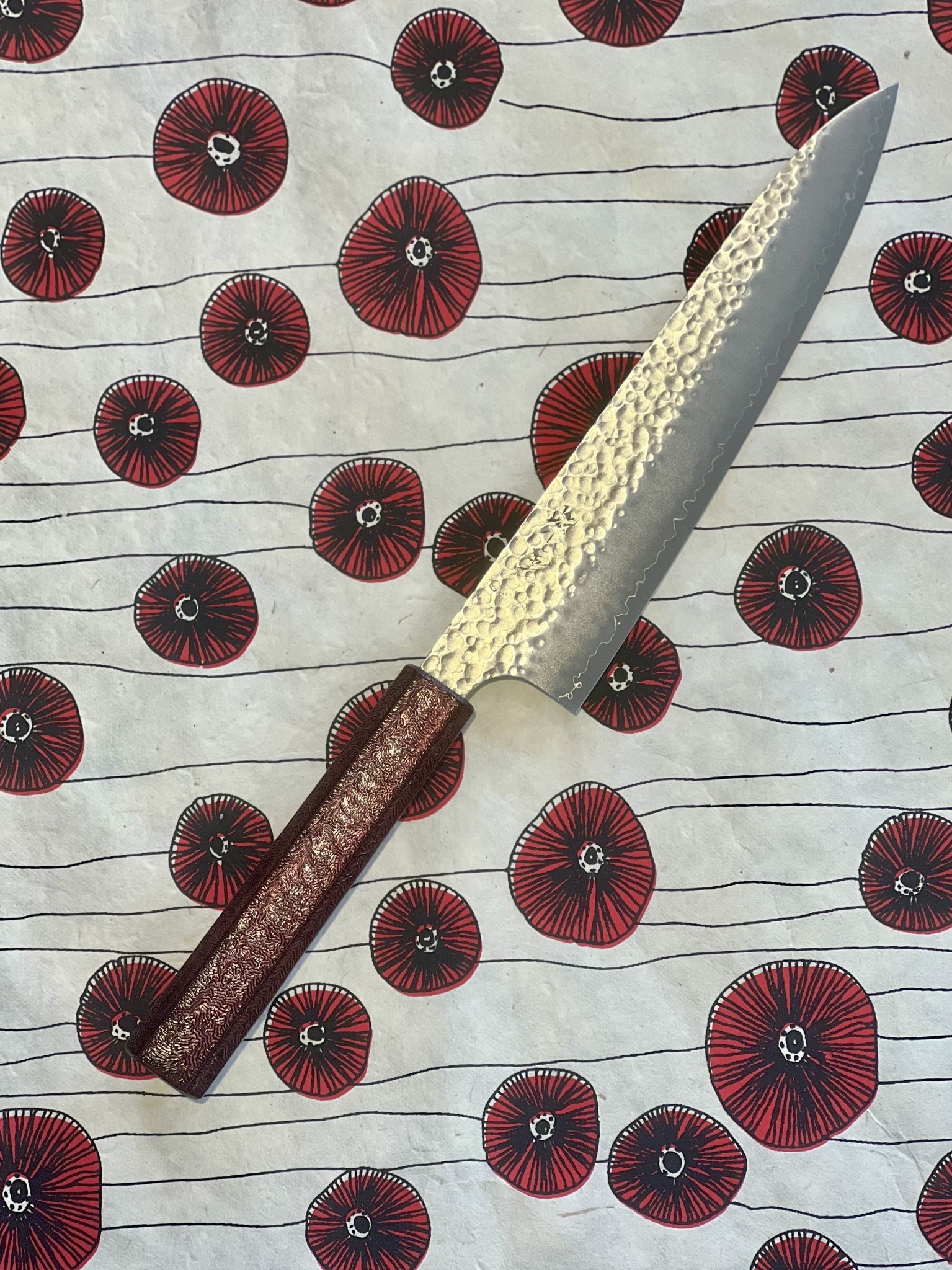 Kanetsugu Shiun Red Gyuto Chef