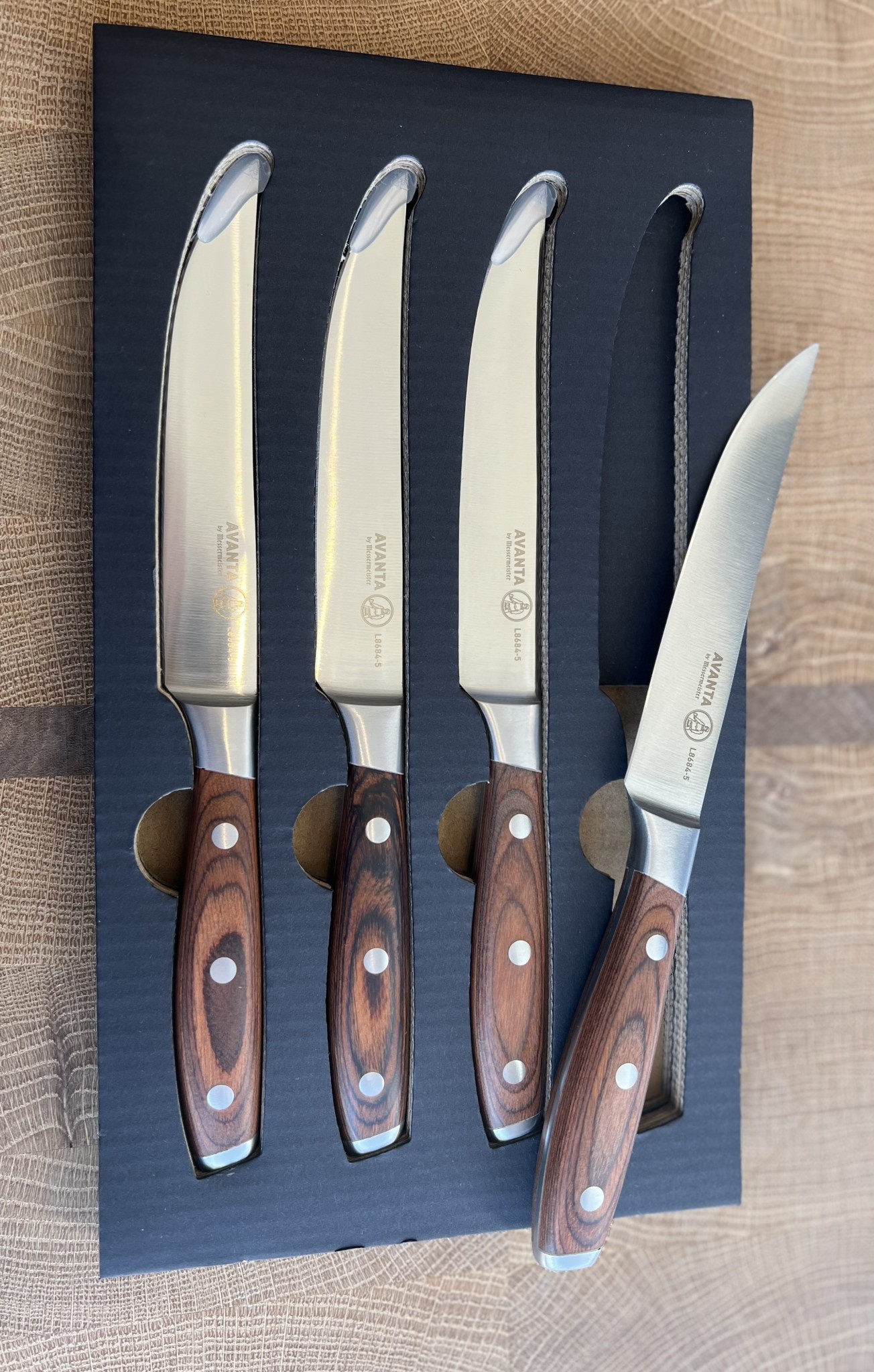 Messermeister Avanta Steak Knive Set 4pc
