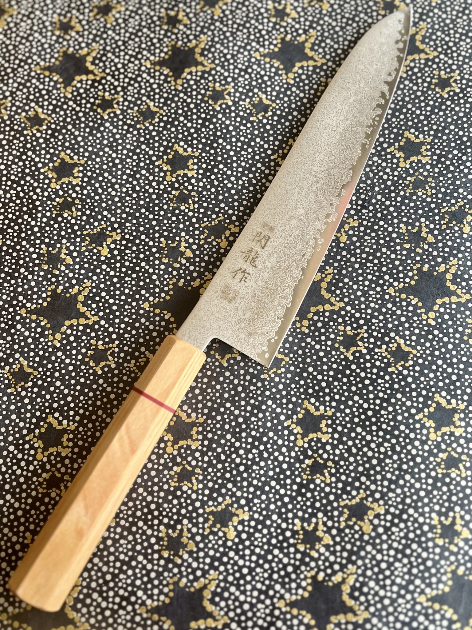 Sekiryu Gyuto 240mm Damascus