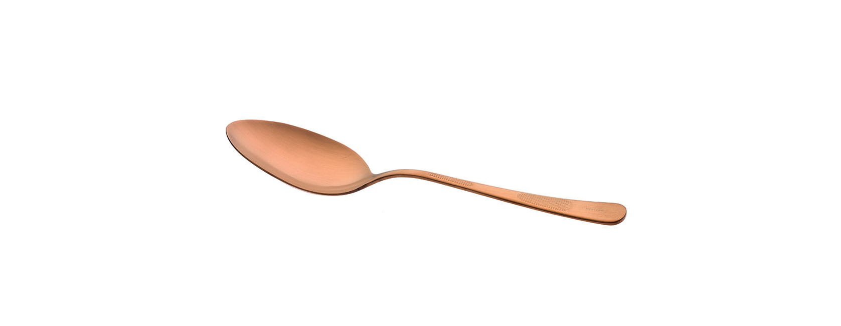 Mercer Culinary Plating Spoon Solid Bowl 9" Rose Gold