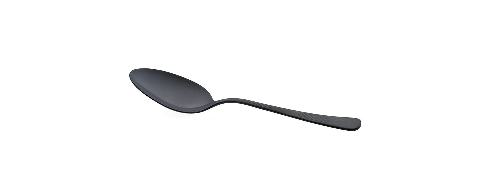 Mercer Culinary Plating Spoon Solid 9" Black