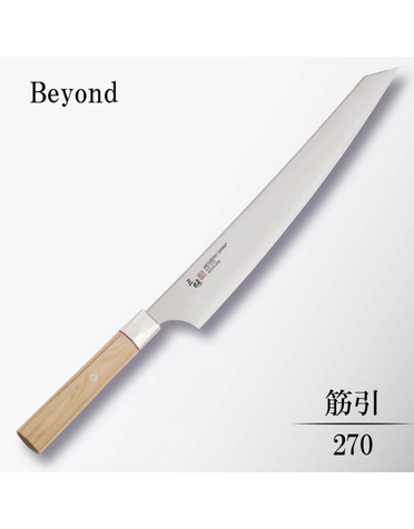 Mcusta Sujihiki 270mm Zanmai Beyond Aogami Super