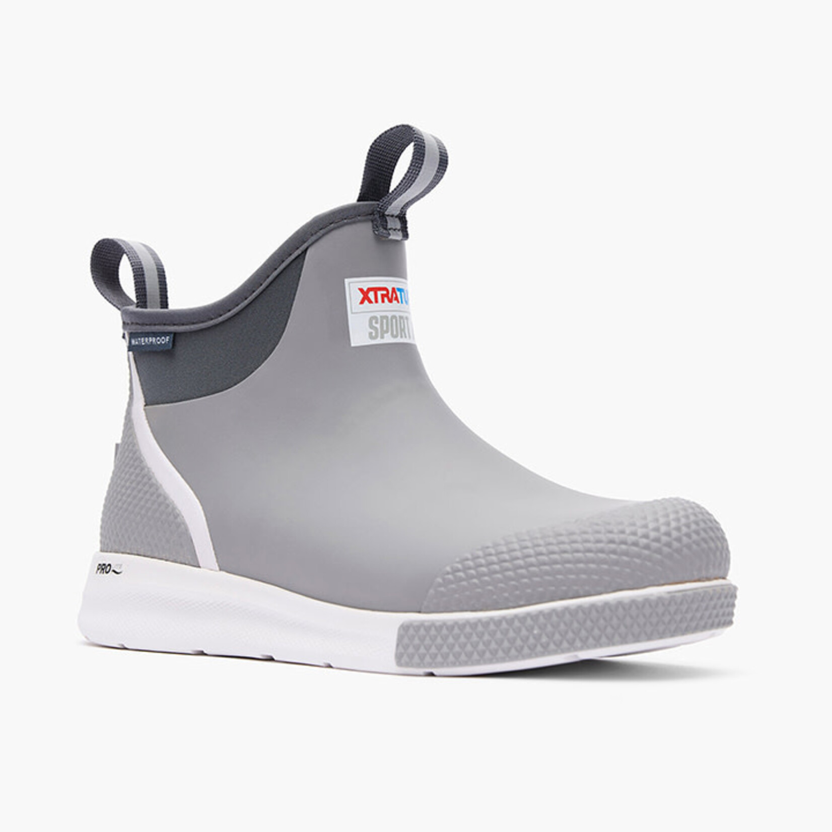 XTRATUF XTRATUF Men's 6" Ankle Deck Boot Sport GREY