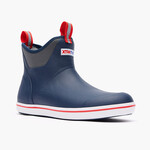 XTRATUF XTRATUF Men's 6" Ankle Deck Boot Navy Red