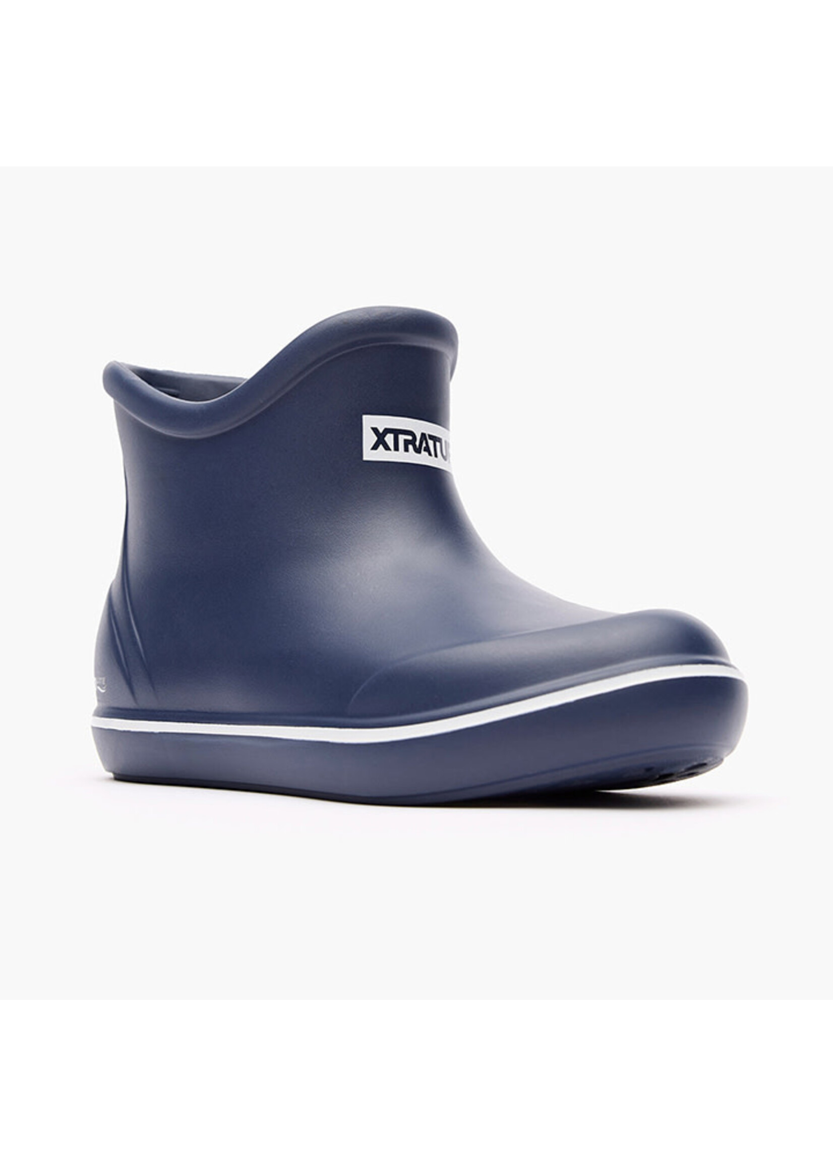 XTRATUF XTRATUF TUFS Big Kids Ankle Deck Boot Navy