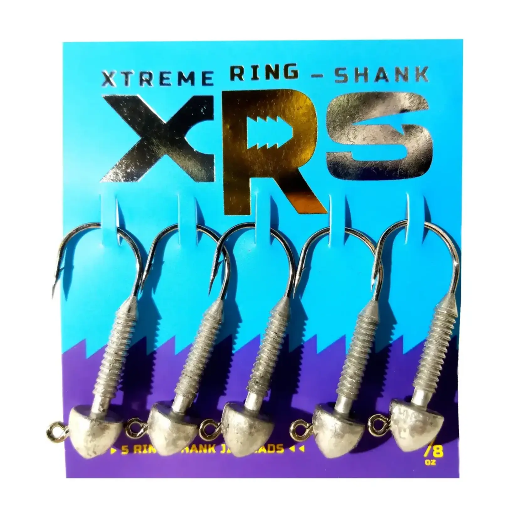 SmarTackle XRS 3/8oz Ring-Shank Jighead 5 Pack