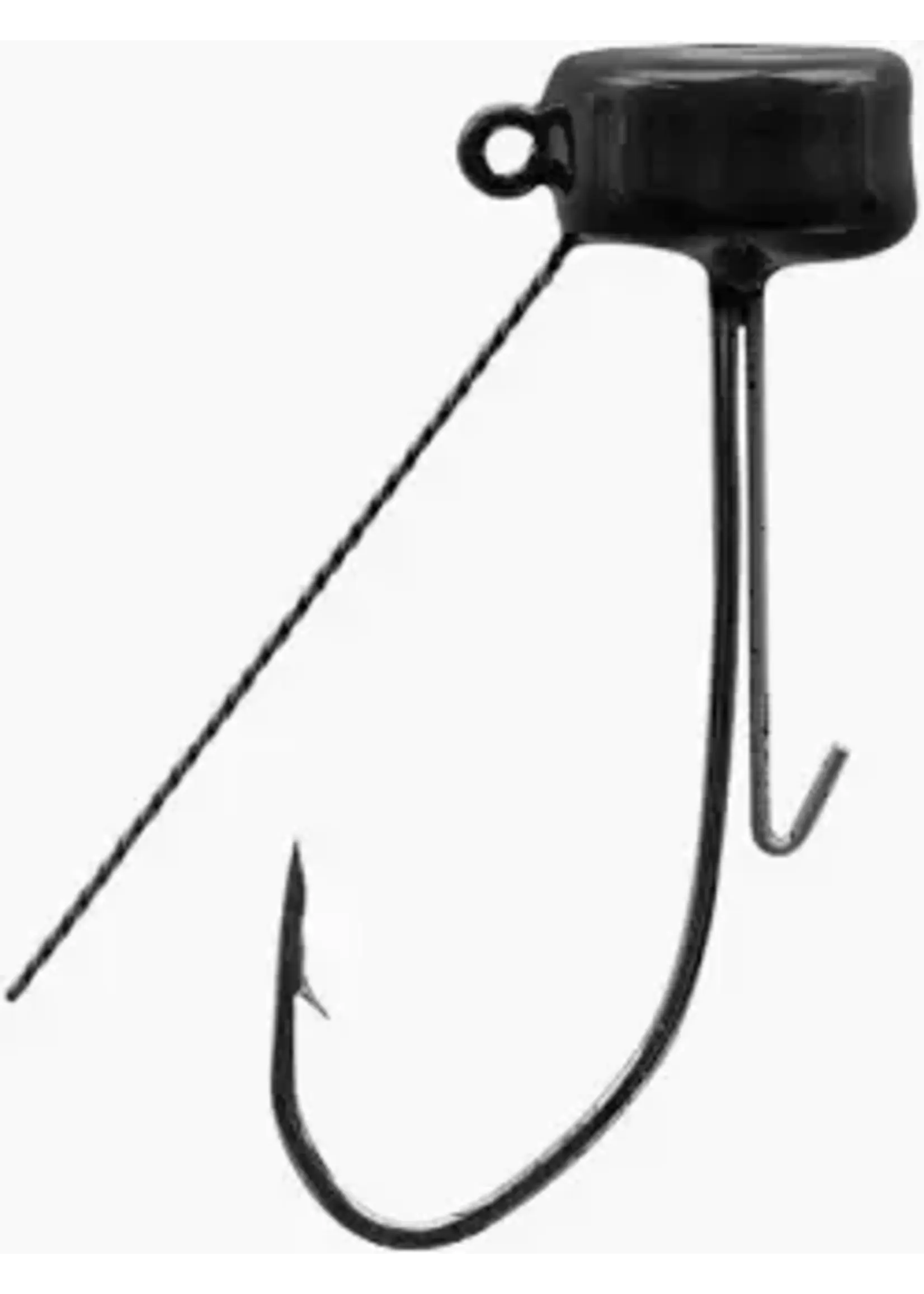 StrikeKing Strike King Tour 1/16oz. Blk Weedless Ned Head