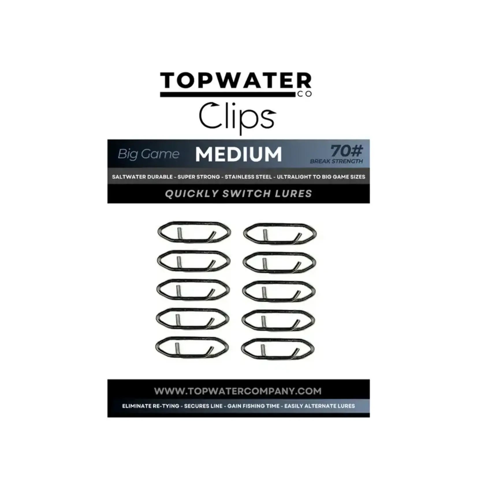 Topwater Topwater Co Speed Clips