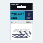 BKK BKK Wide Gap-R Hook 3/0 Black Nickle 6pk