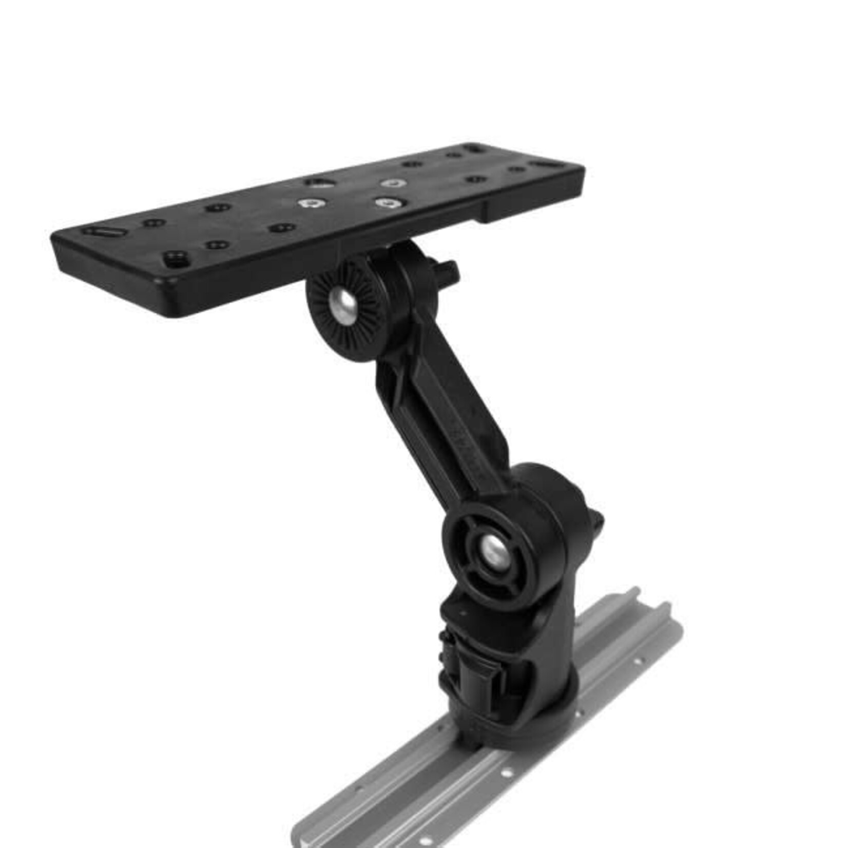 YakAttack YakAttack Rectangular Fish Finder Mount, Track Mount, LockNLoad