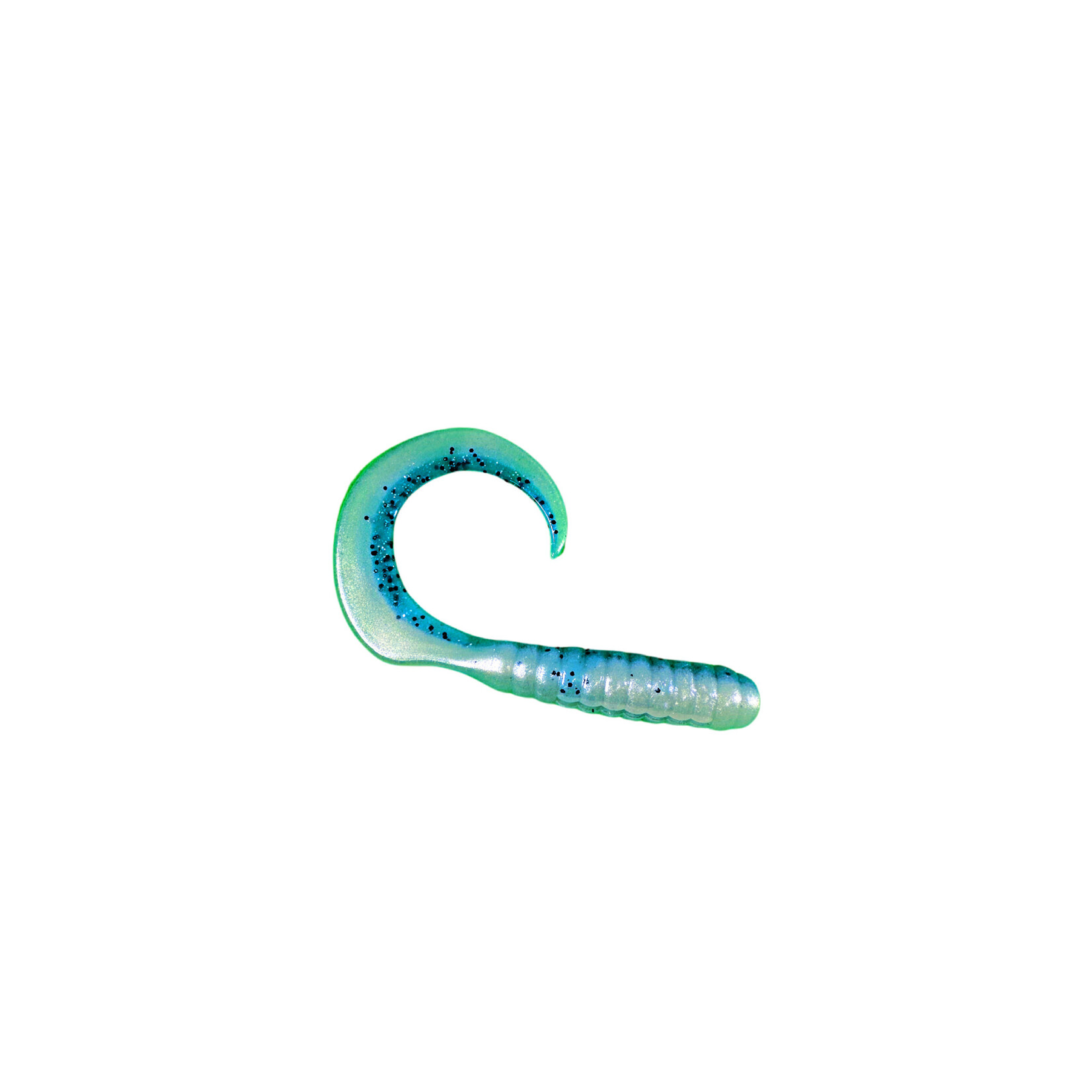 Catch Black Label Livies 6" Curly Tail Power Pochard Glow (w/UV) 4pk