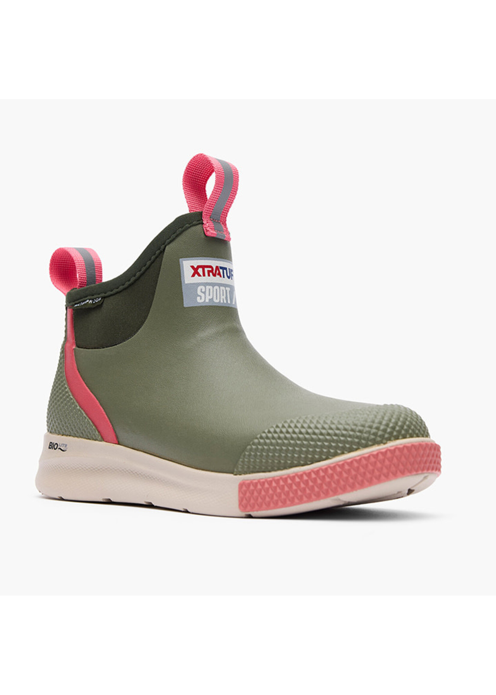 XTRATUF XTRATUF Women's 6" Ankle Deck Boot Sport Olive