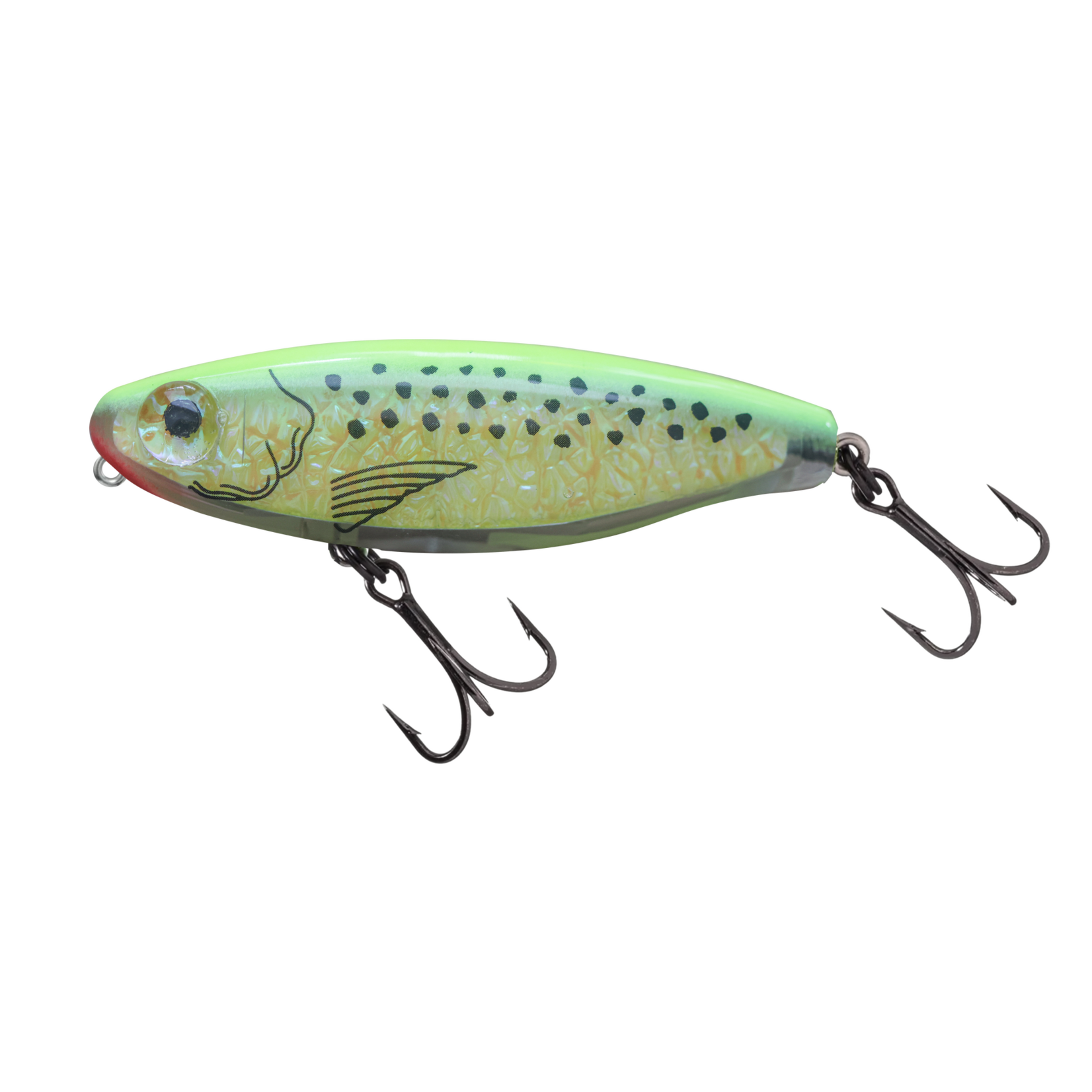 Mirrolure Mirrolure Duke Dog Surface Walker 3 1/2, 3/4oz Gold Coast