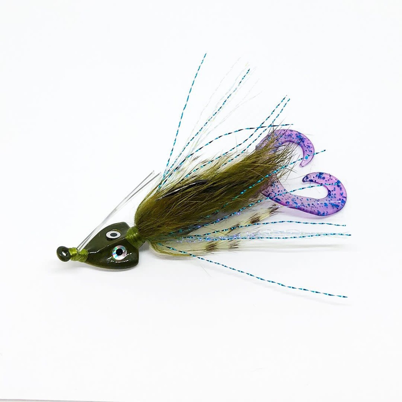buggs Fishing Buggs Curl-Tail Redfish Jig Blue Crab 3/8oz