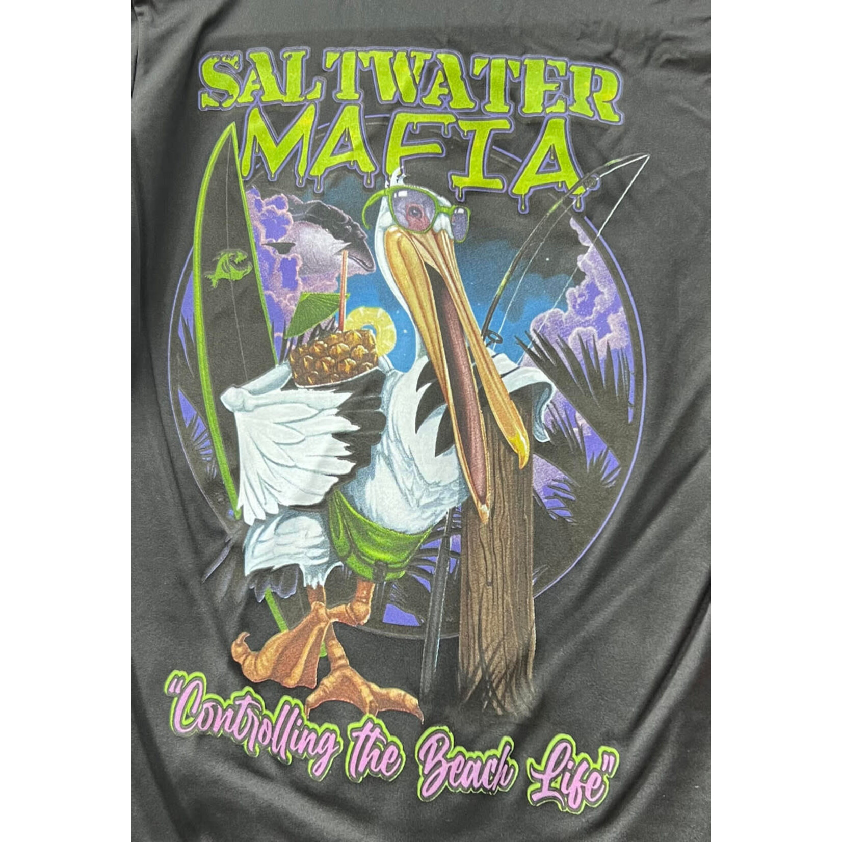 Saltwater Mafia Kids Saltwater Mafia Beach Life Long Sleeve