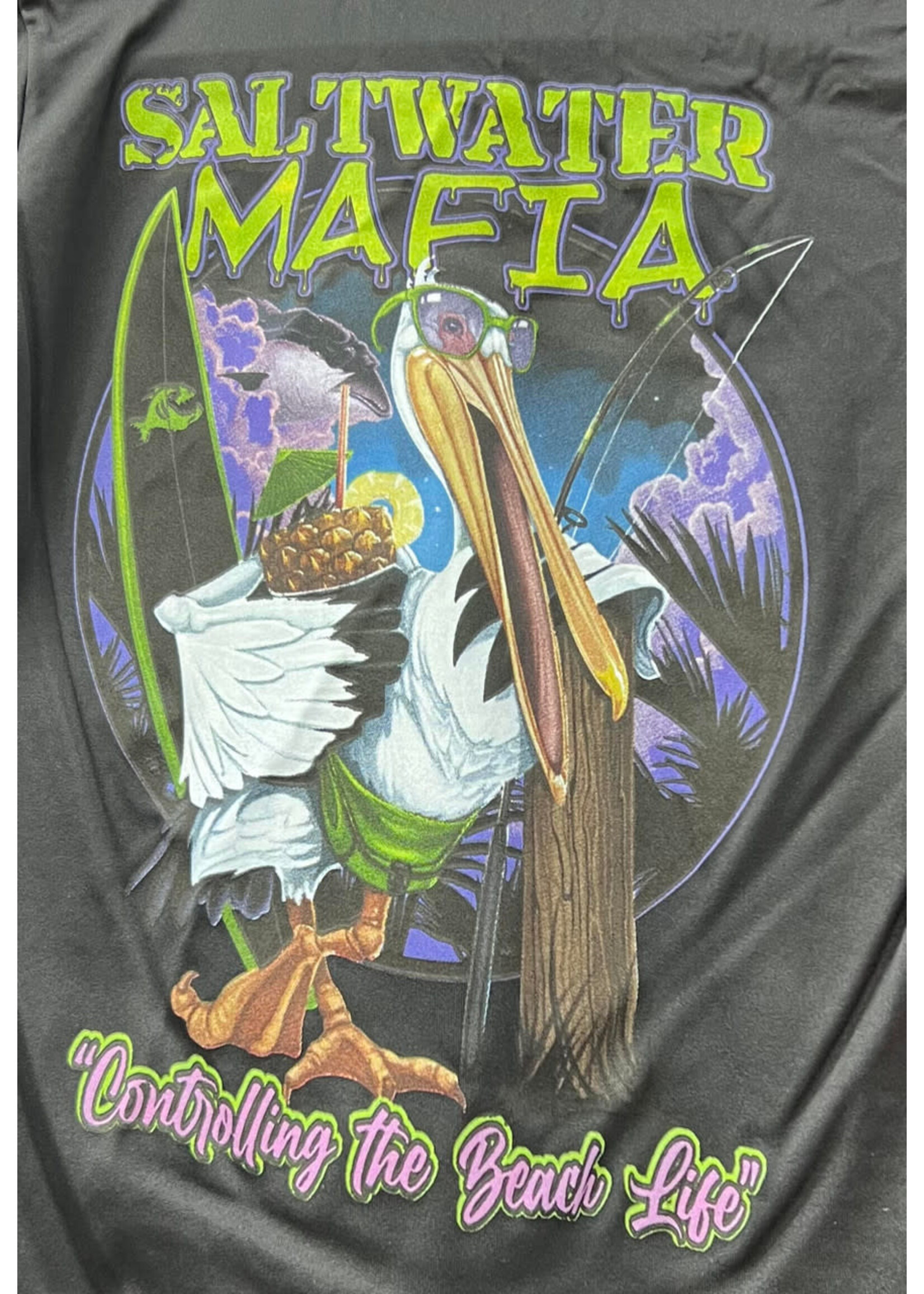 Saltwater Mafia Kids Saltwater Mafia Beach Life Long Sleeve