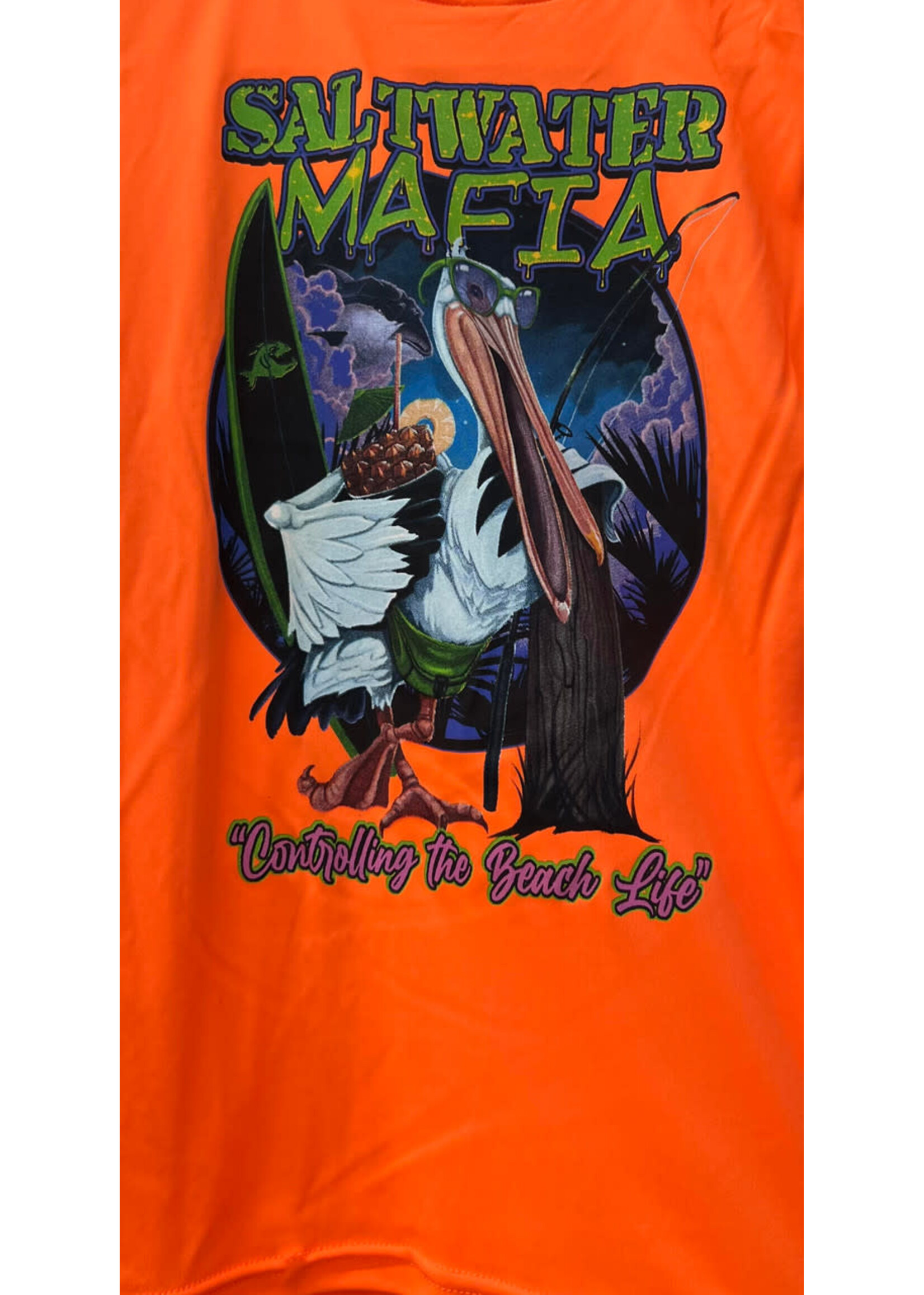 Saltwater Mafia Kids Saltwater Mafia Beach Life Long Sleeve