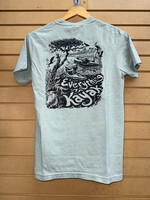 Comfort Colors EK Bayou Print T-Shirt