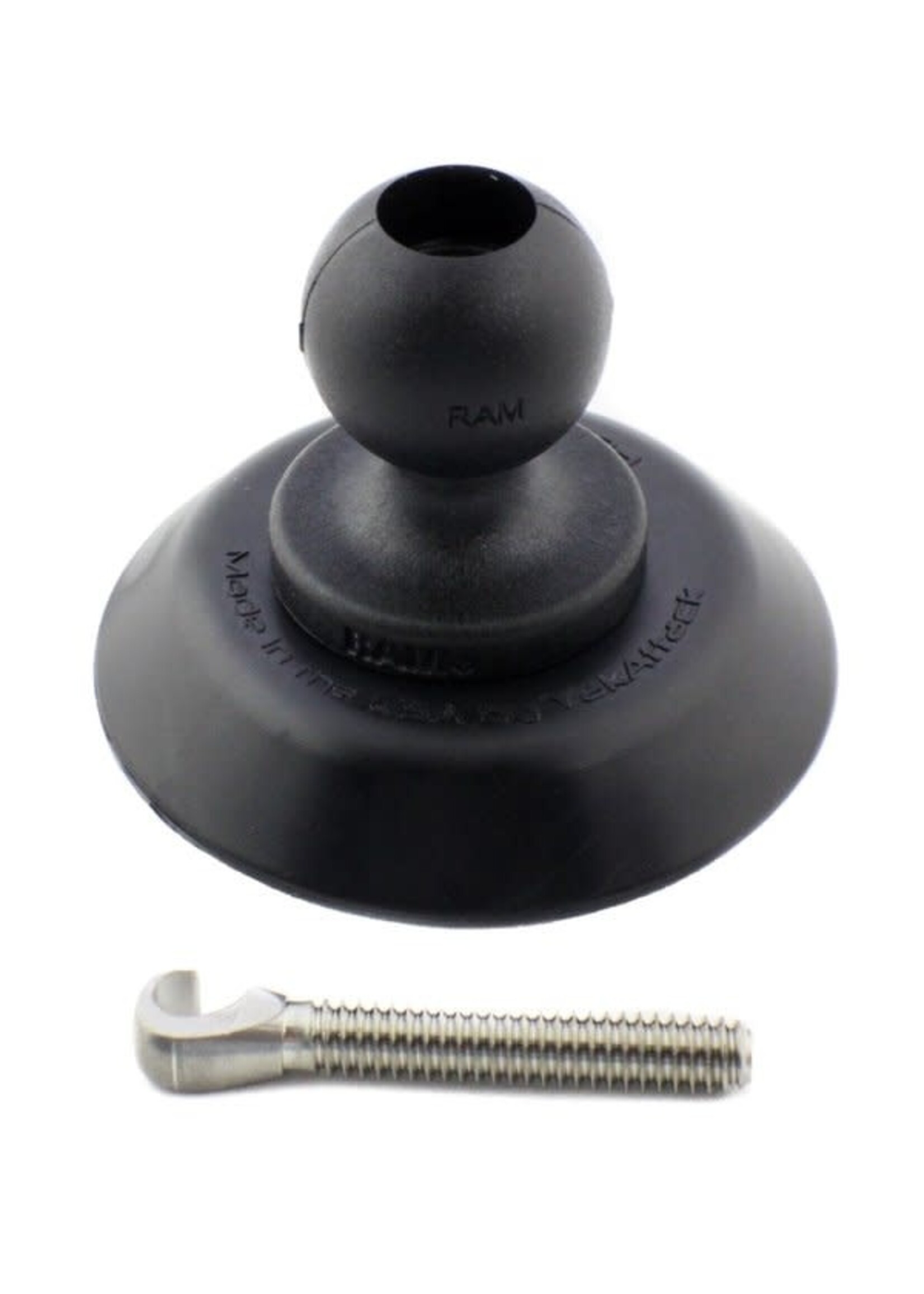 YakAttack YakAttack Leash Plug Adapter 1"Ram Ball For SUP