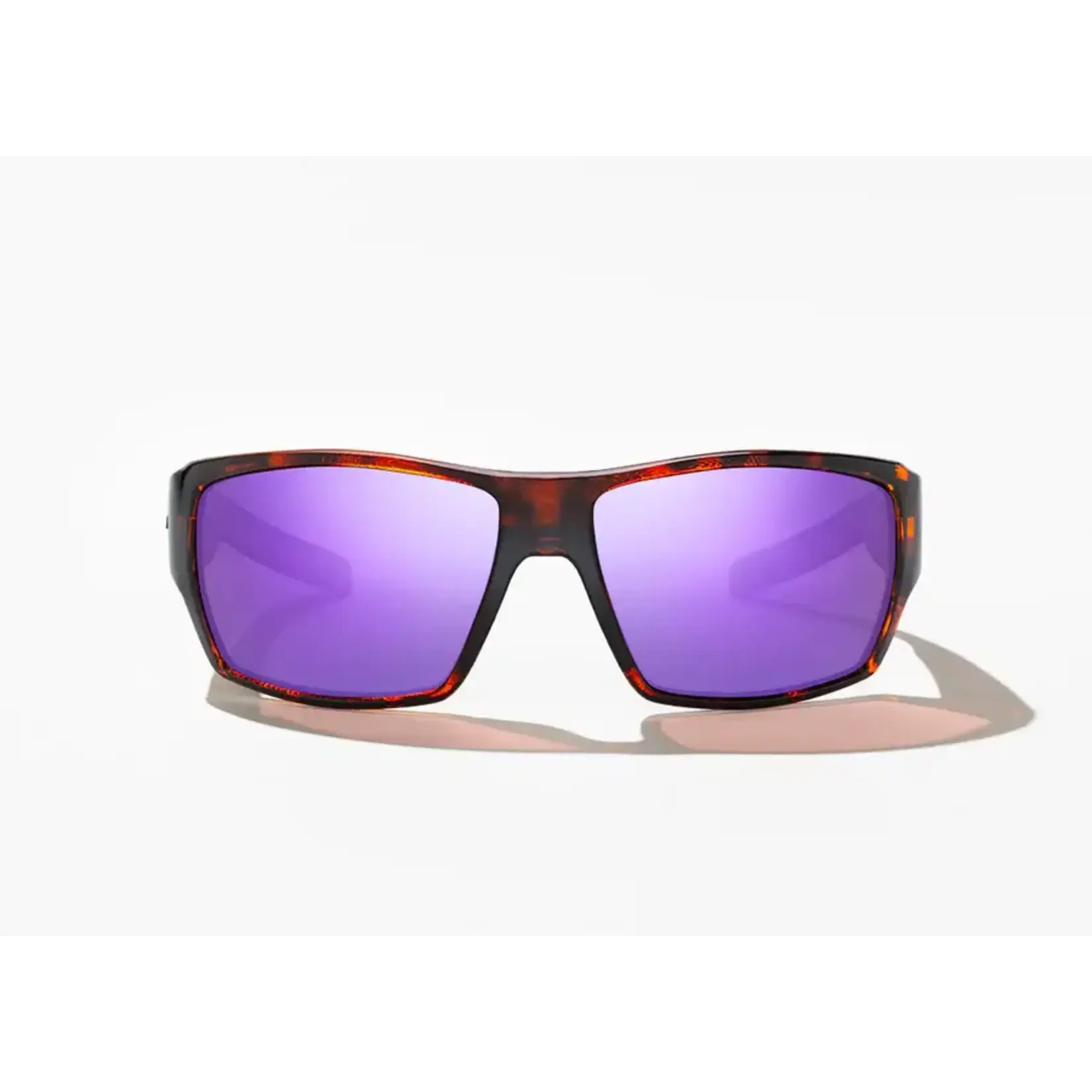 Bajio Bajio Vega Brown Tortoise Matte, Violet Mirror Glass
