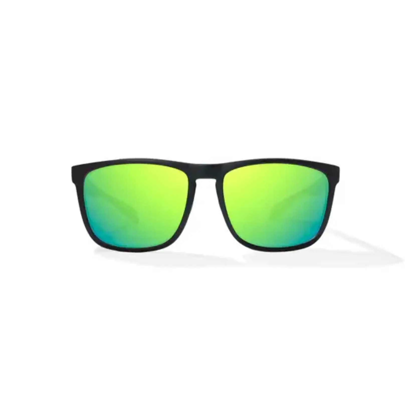 Bajio Bajio Calda Black Matte Green Mirror Glass