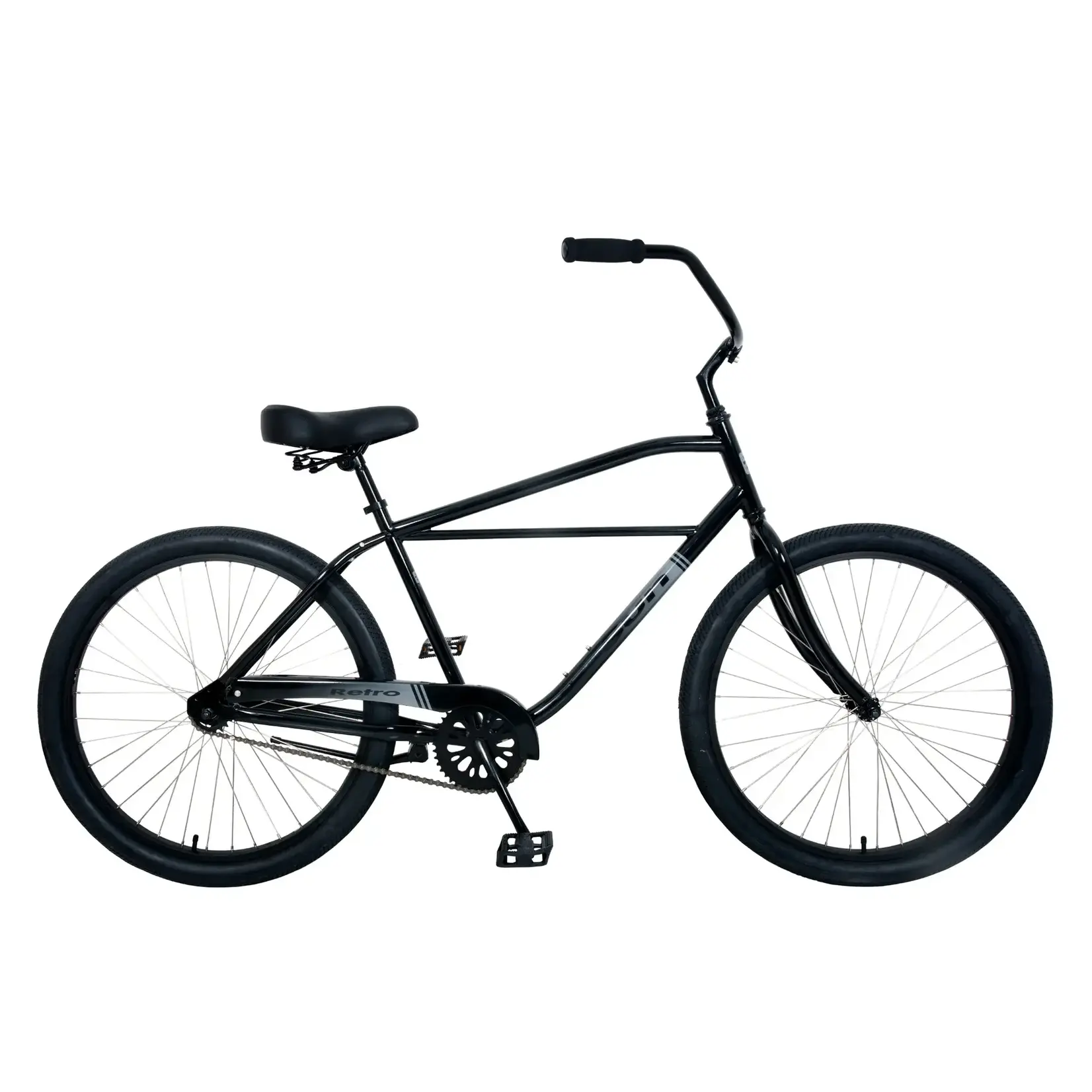 Sun Sun Retro Cruiser Mens Black 26"