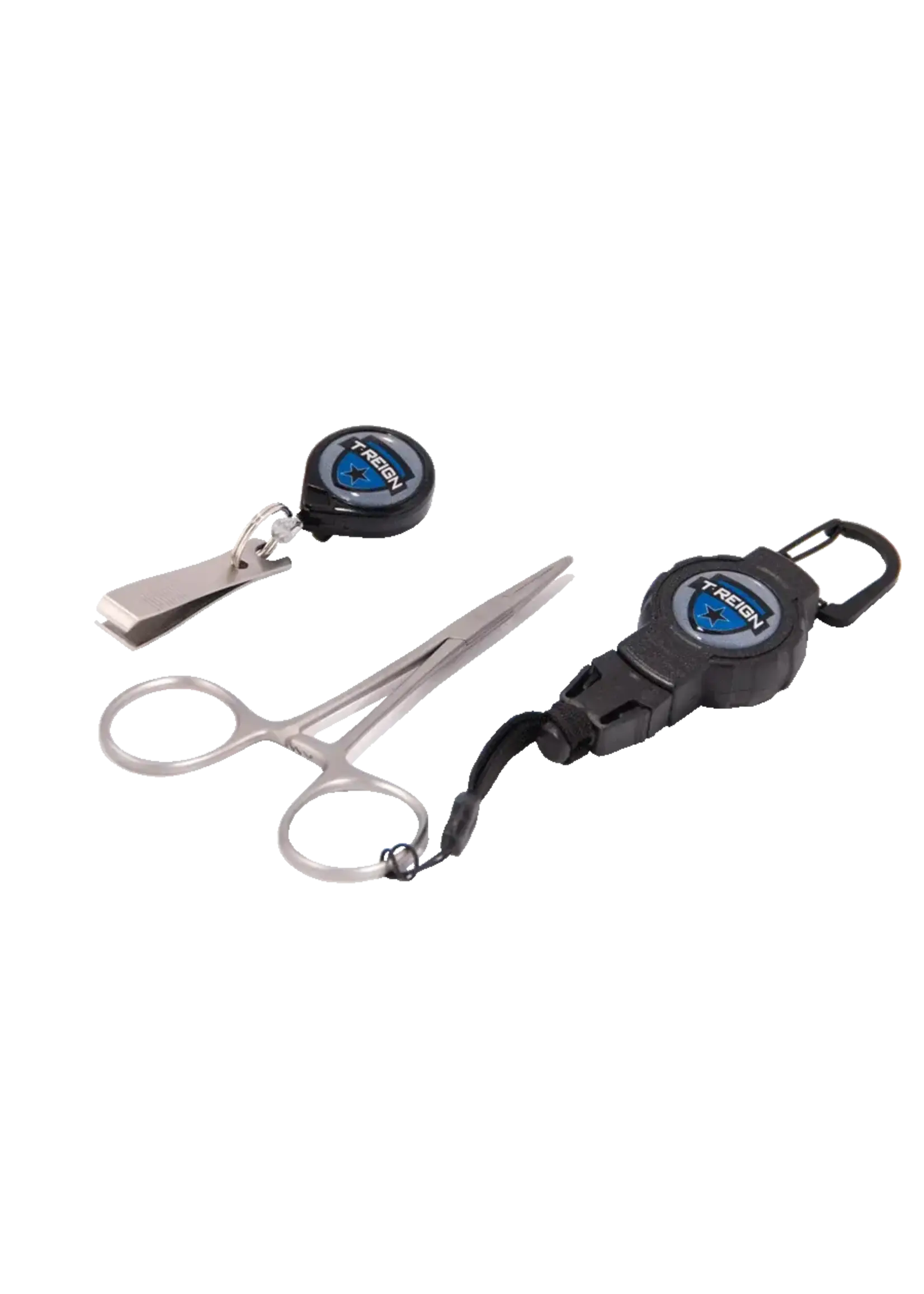 YakAttack Fisherman's Combo: Nippers, Forceps, Zinger and Small Retractor (Carabiner)