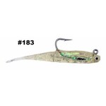 H&H H&H Glass Minnow Double Rig 1/4oz. Moon Glow