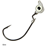 Z-Man Z-Man Texas Eye Glow 1/8oz Jointed Jig Head W/Weedless Hook 3pk