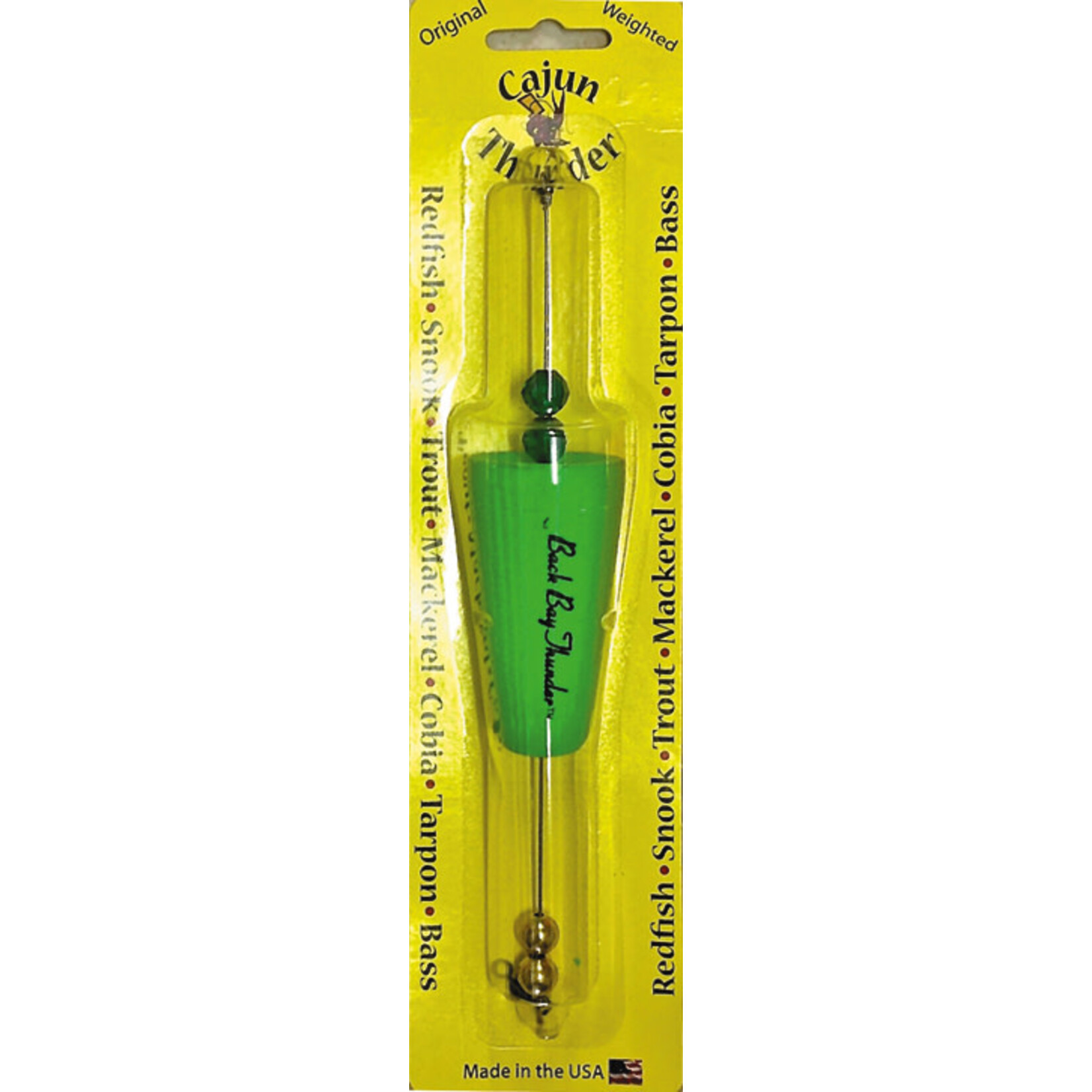 Back Bay Back Bay Thunder Cone Popper Green