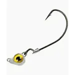 Z-Man Z-Man Texas Eye Gold 3/16oz Jointed Jig Head W/Weedless Hook 3pk