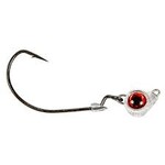 Z-Man Z-Man Texas Eye Red 3/16oz Jointed Jig Head W/Weedless Hook 3pk