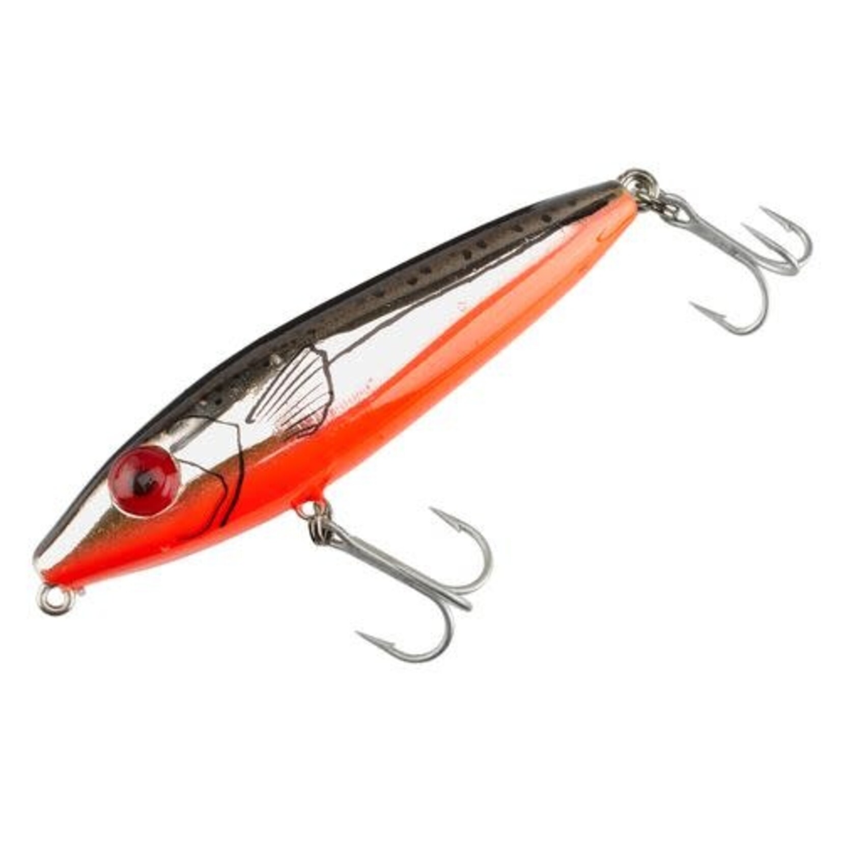 Mirrolure L&S Mirrolure She Dog Gold Chrome Black Back