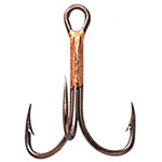 Eagle Claw Eagle Claw Treble hooks Bronze 5pk