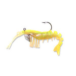 Vudu Egret Vudu Shrimp 3in, Chartruese, 2pk
