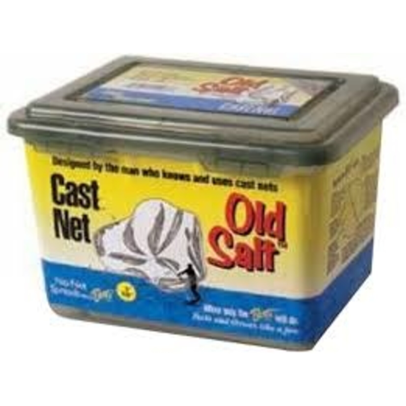 BETTS BETTS Old Salt Mono Cast Net 8' Clear 3/8" Mesh