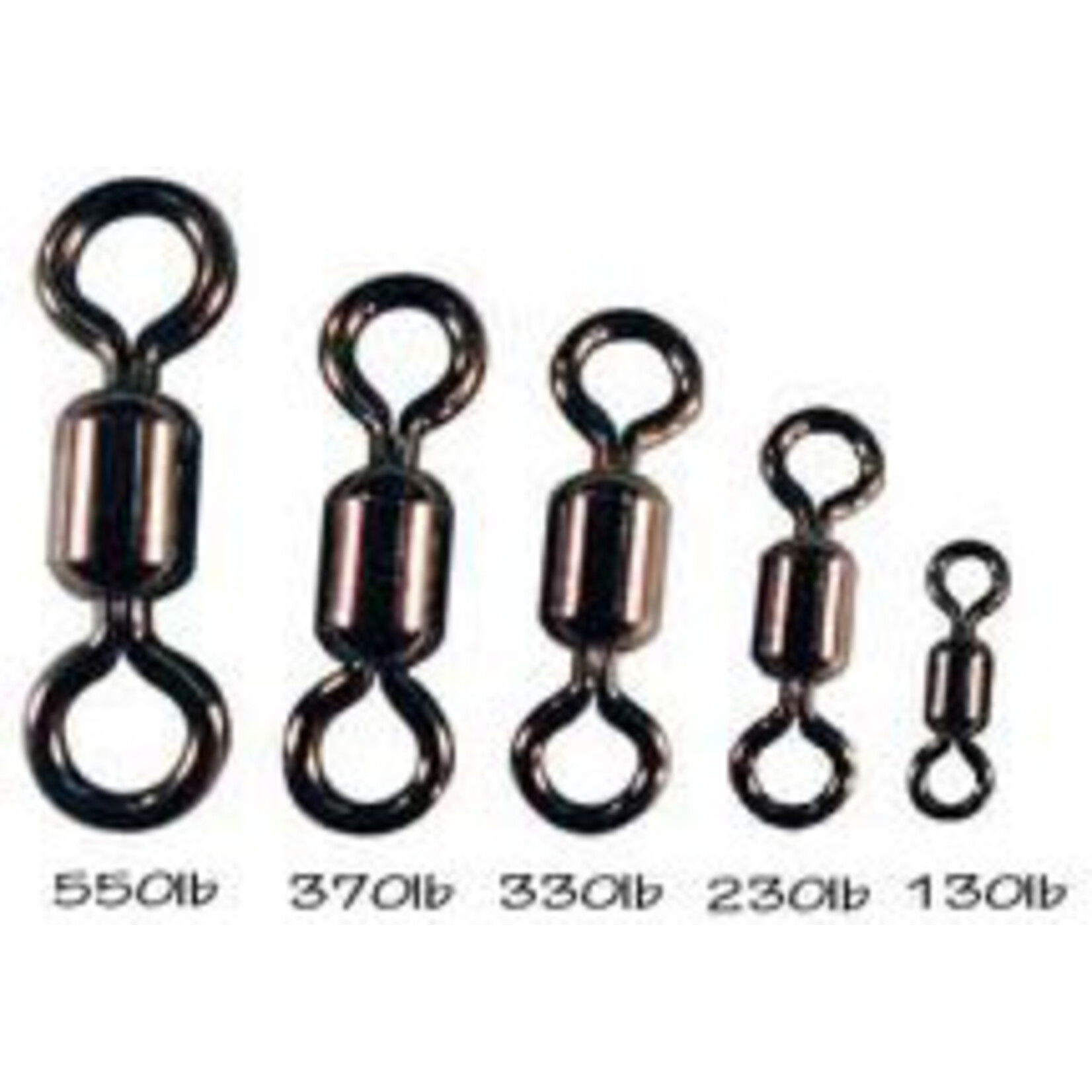 Spro Spro Power Swivel 35lb, 10pc, Black Chrome