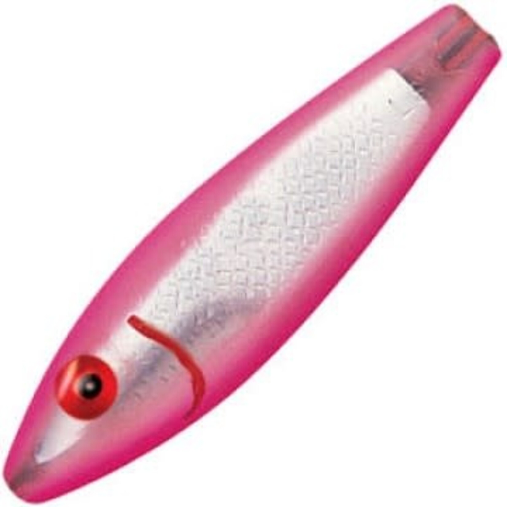 Mirrolure L&S Mirrolure Sinking Twitch Pink Silver Side, 52MR