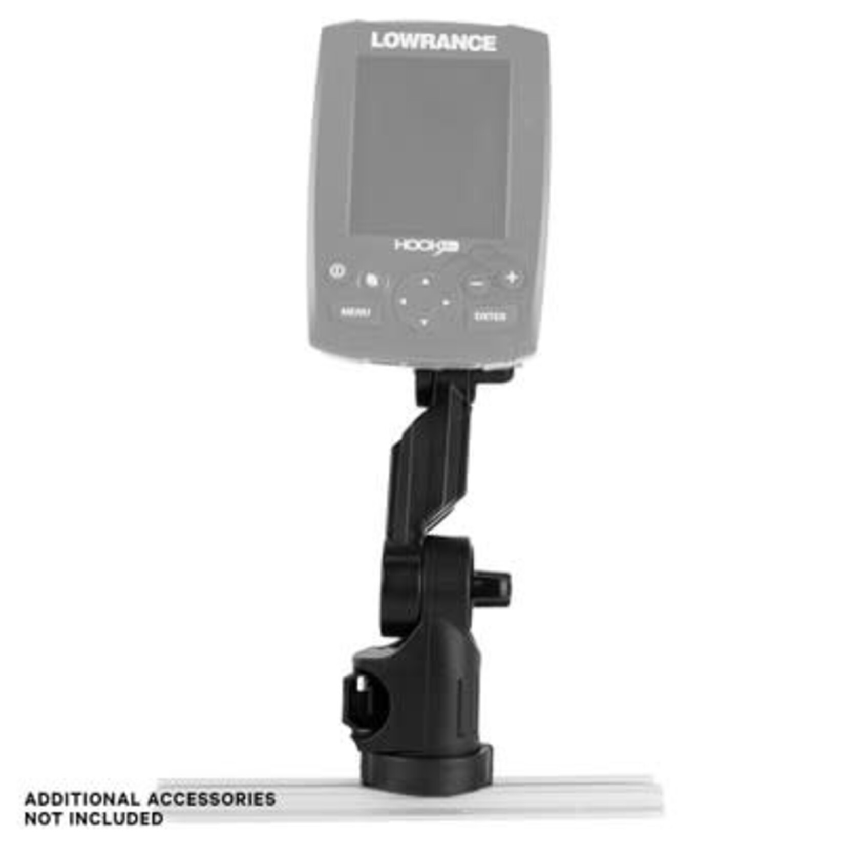 YakAttack YakAttack Lowrance Fish Finder Mount-Lock