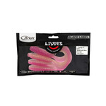 Catch Black Label Livies 6" Curly Tail Shady lady Glow (w/UV) 4pk